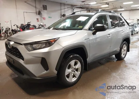 2021 Toyota Rav4 Hybrid Le из США, поврежденный, VIN 2T3LWRFV8MW113327